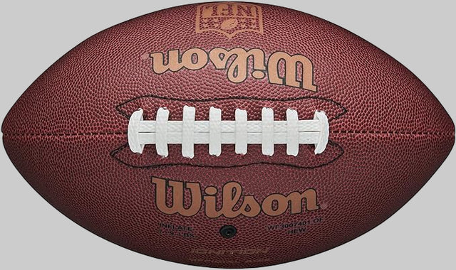Wilson Football Met Witte Veters